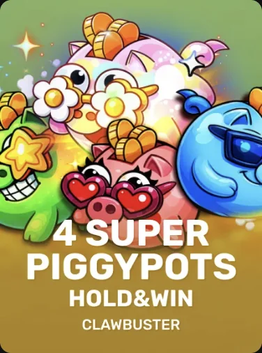 Hadesbet Casino: 4 SUPER PIGGYPOTS: HOLD&WIN game tile