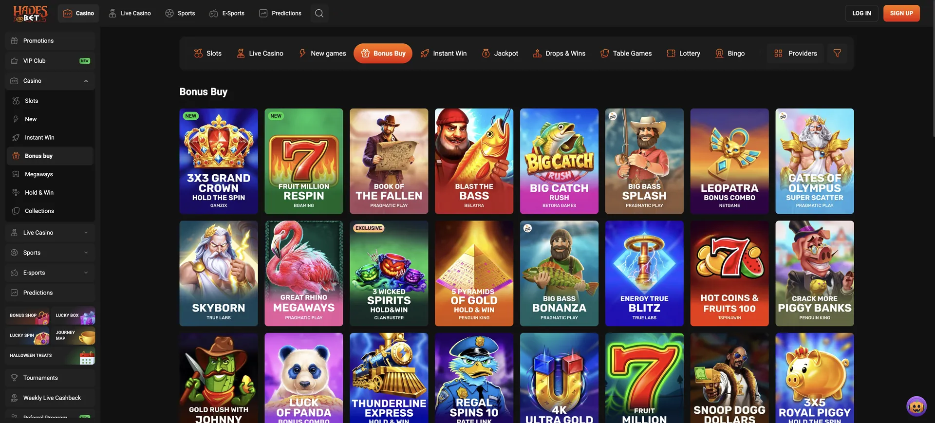 Hadesbet Casino Bonus