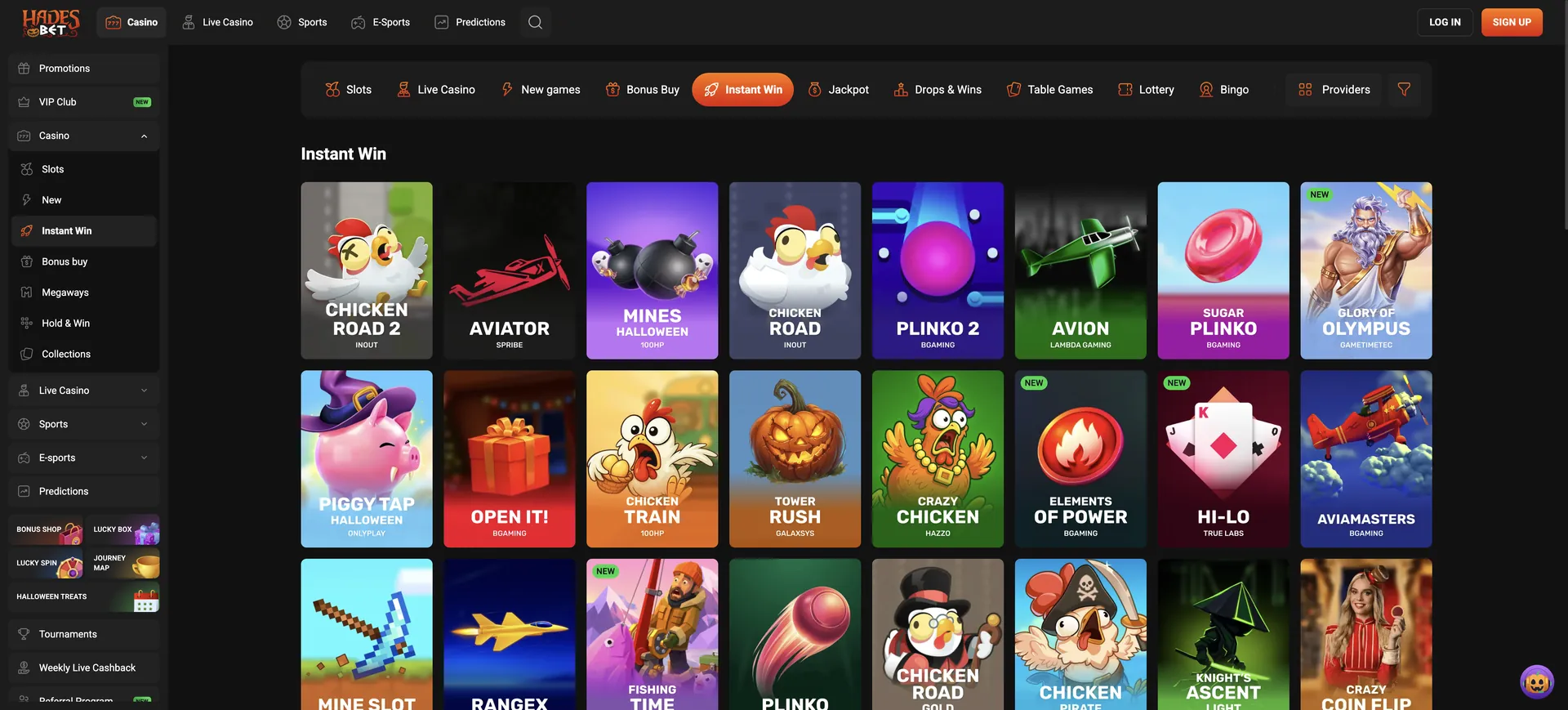 Hadesbet Casino Bonus: 3 En Instant Win