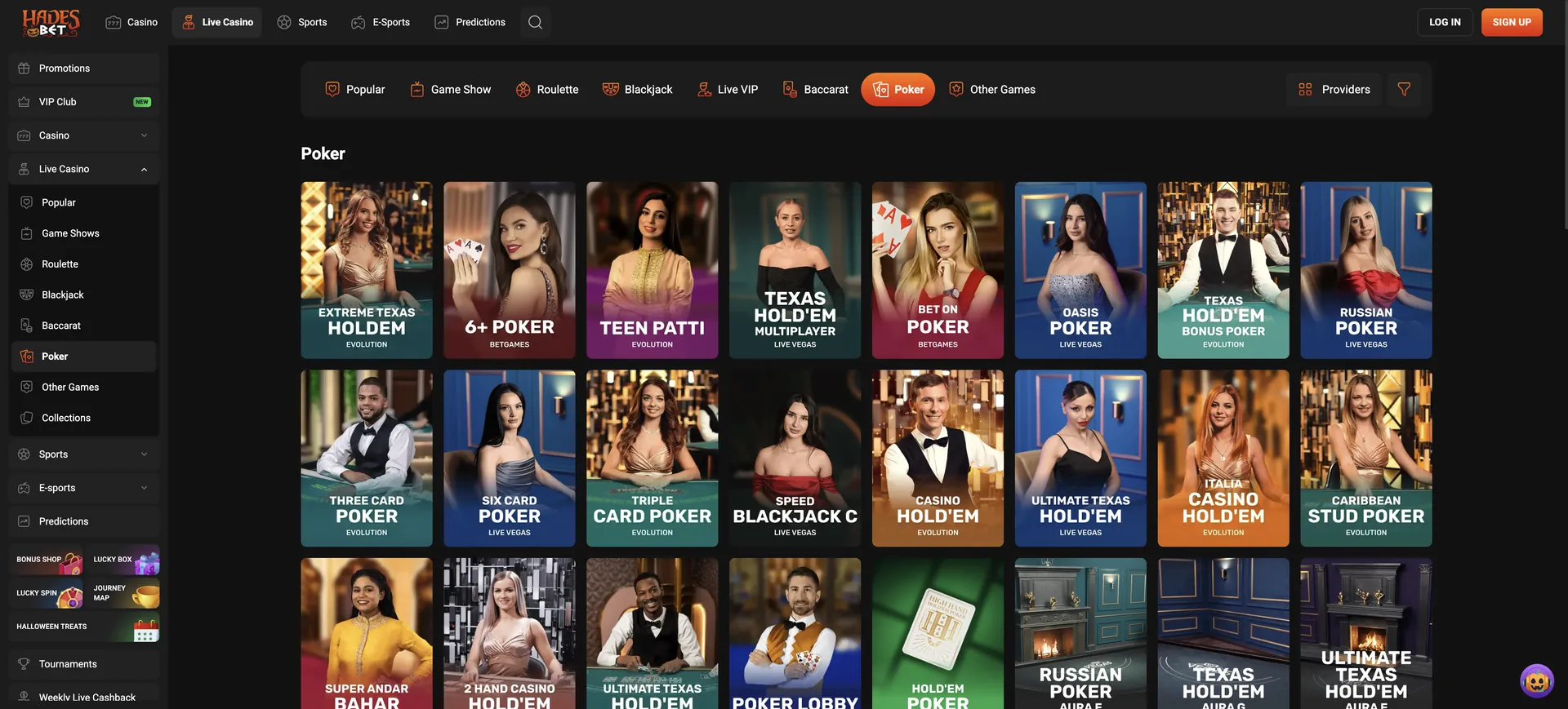 Hadesbet Casino Login: 3 En Poker